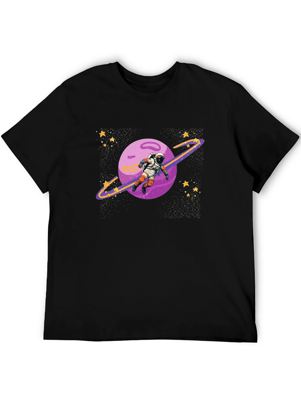 Astronaut Planet Graphic T-Shirt