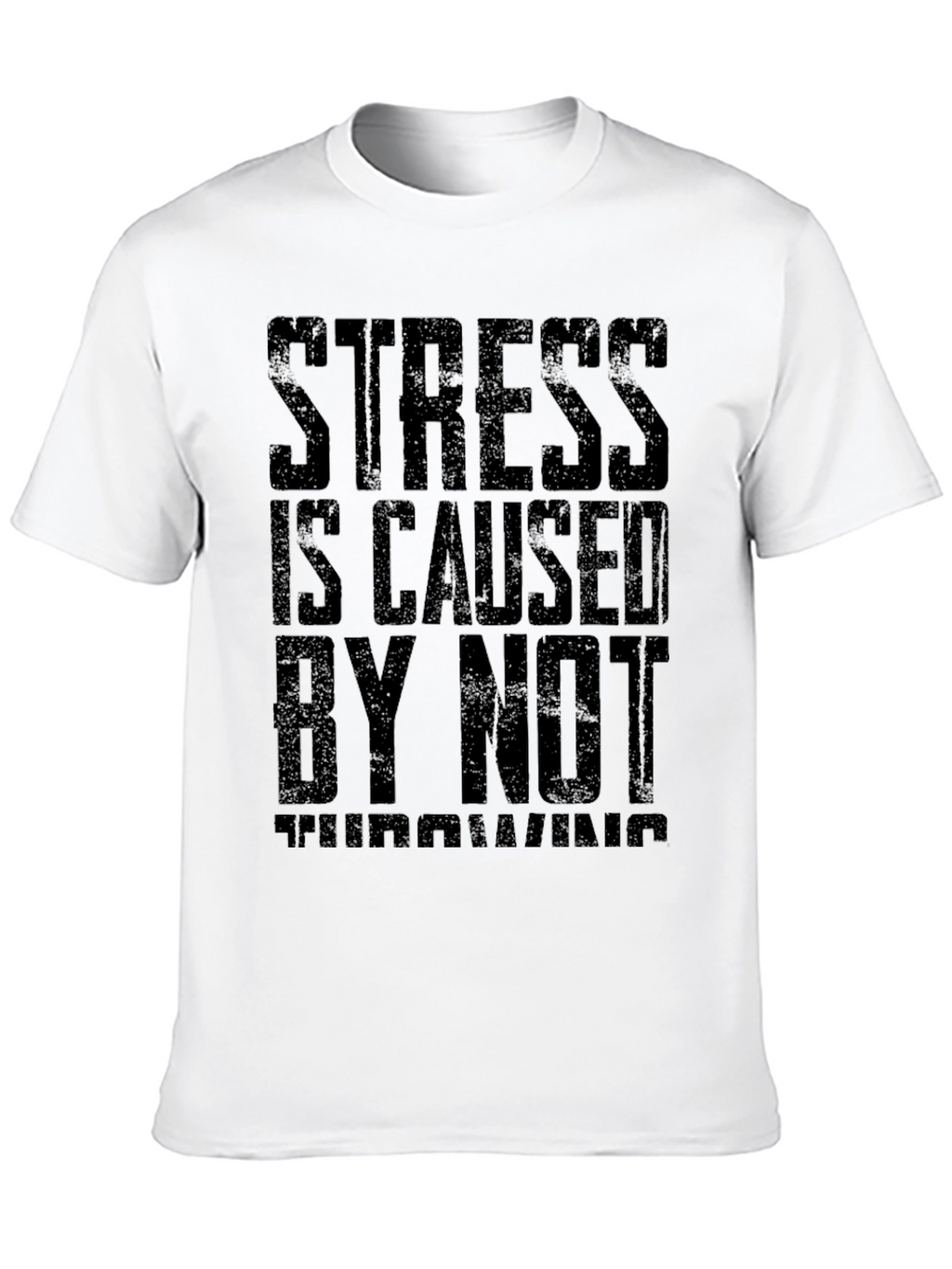 Funny Stress Throwing T-Shirt | Graphic Tee