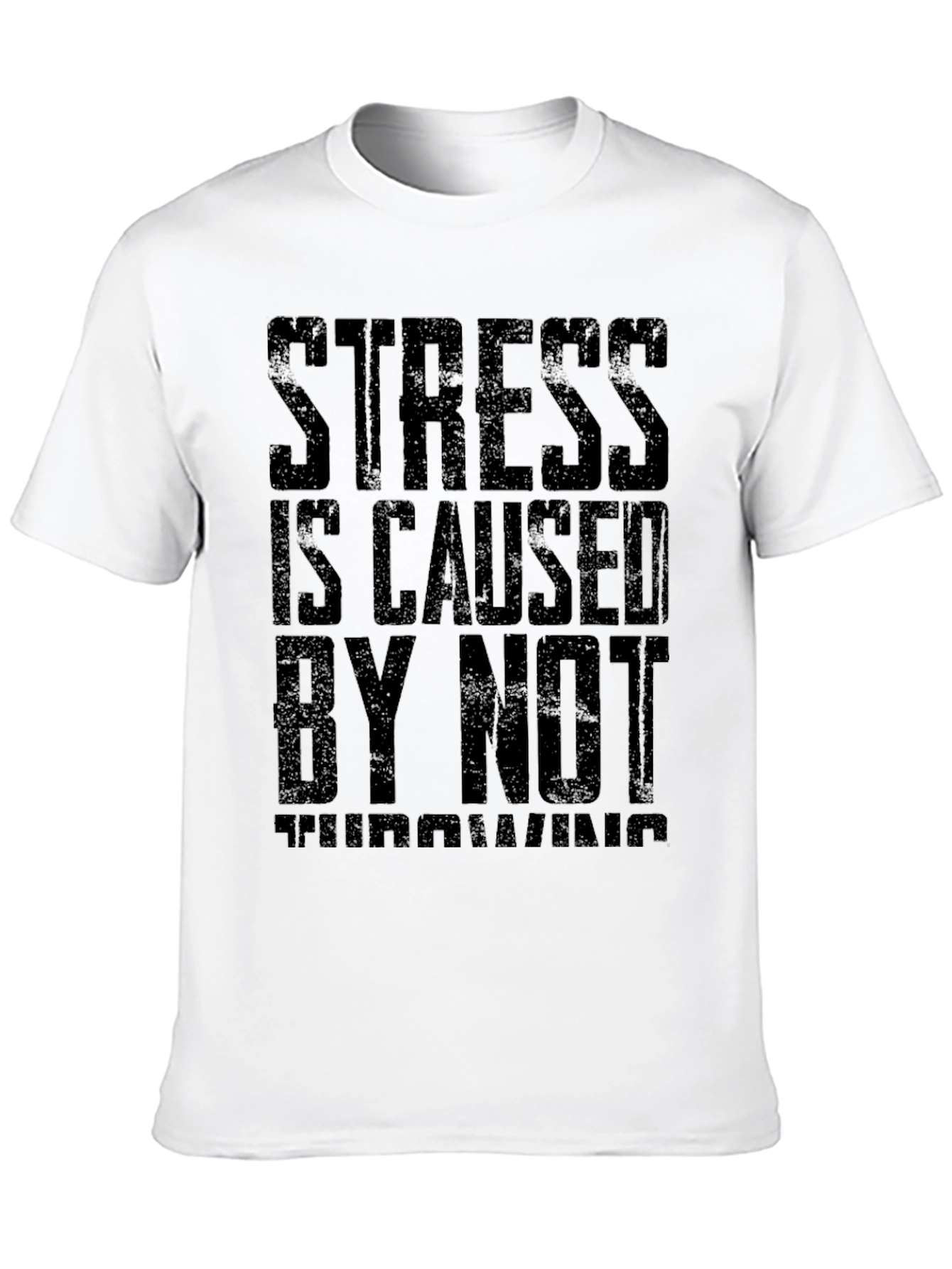 Funny Stress Throwing T-Shirt | Graphic Tee