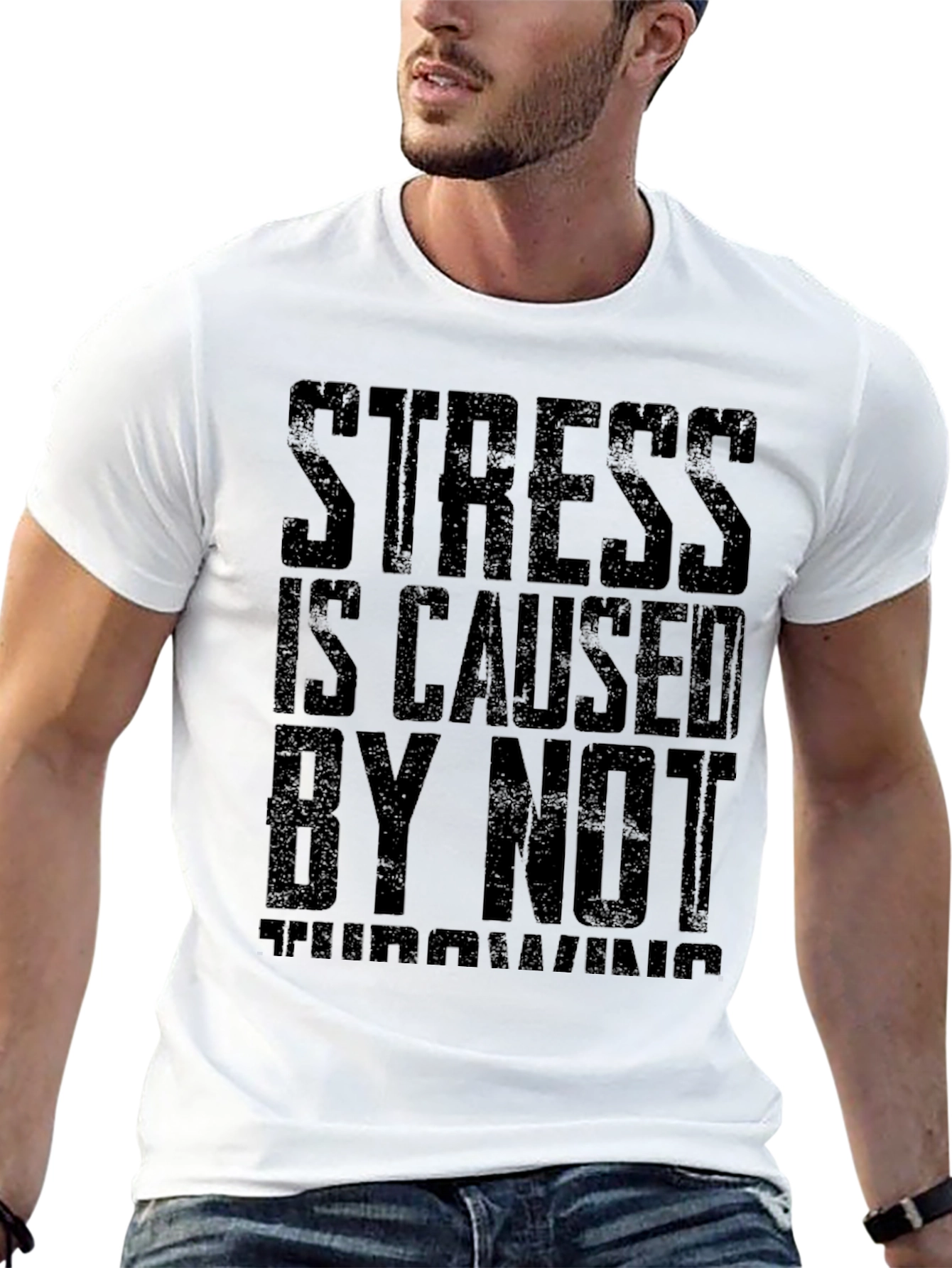 Funny Stress Throwing T-Shirt | Graphic Tee