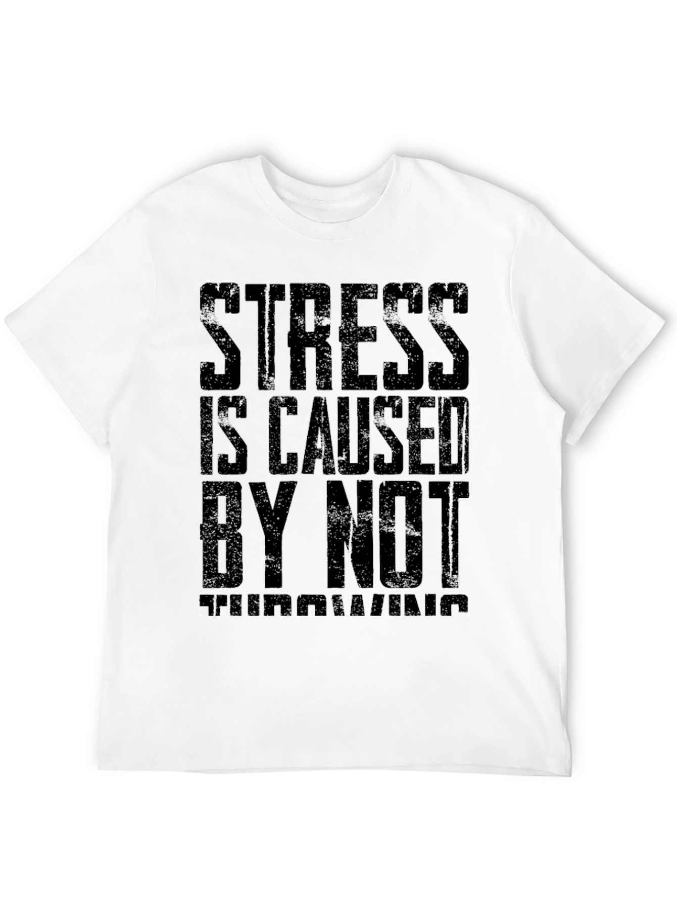 Funny Stress Throwing T-Shirt | Graphic Tee
