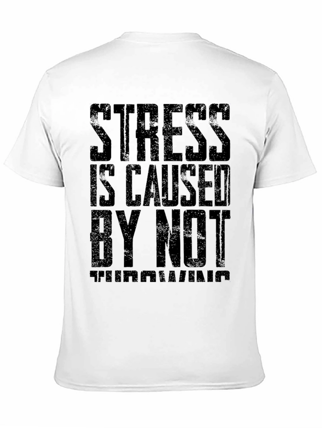 Funny Stress Throwing T-Shirt | Graphic Tee