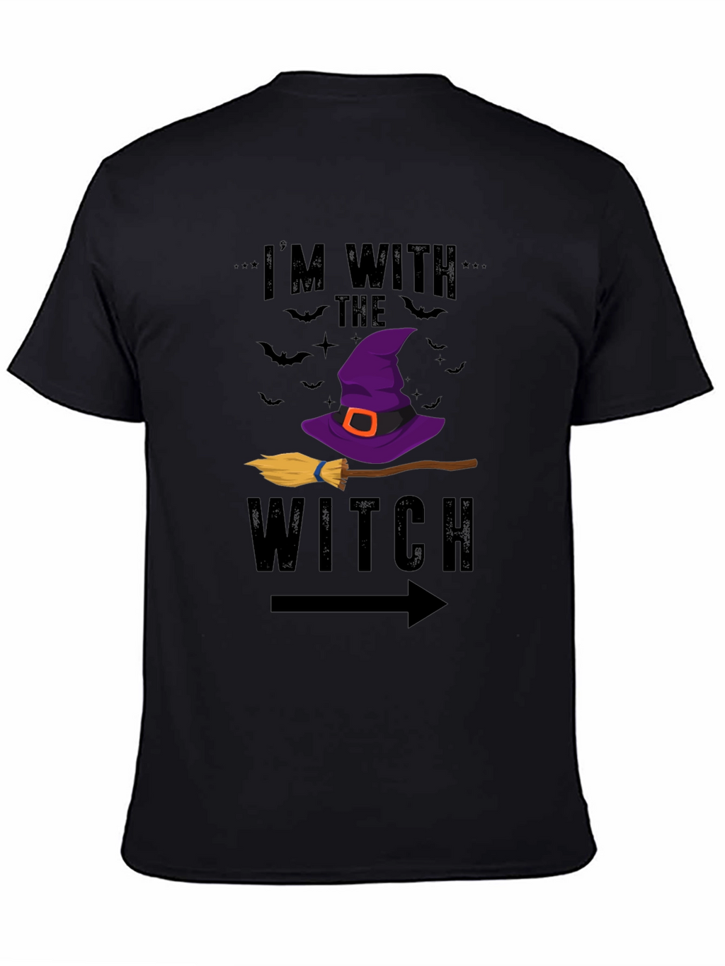 Im With The Witch Halloween T-Shirt