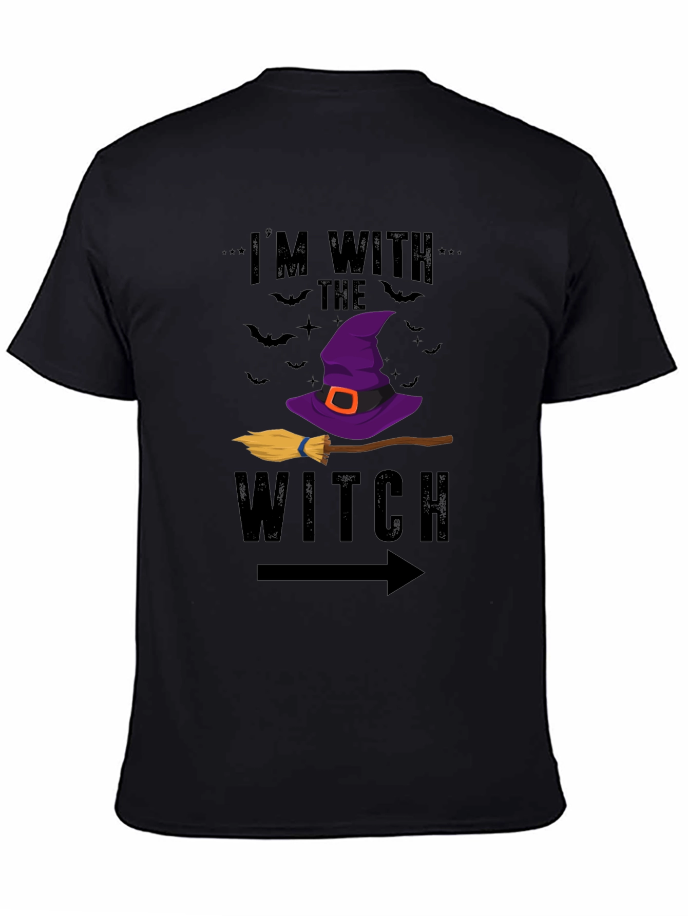 Im With The Witch Halloween T-Shirt