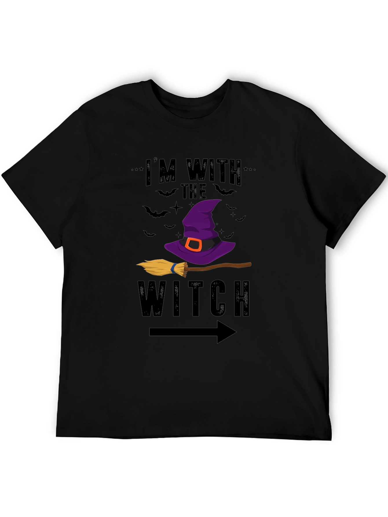 Im With The Witch Halloween T-Shirt