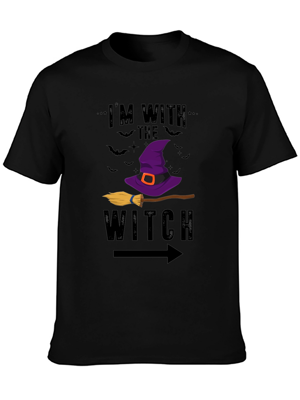 Im With The Witch Halloween T-Shirt