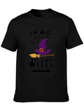Im With The Witch Halloween T-Shirt