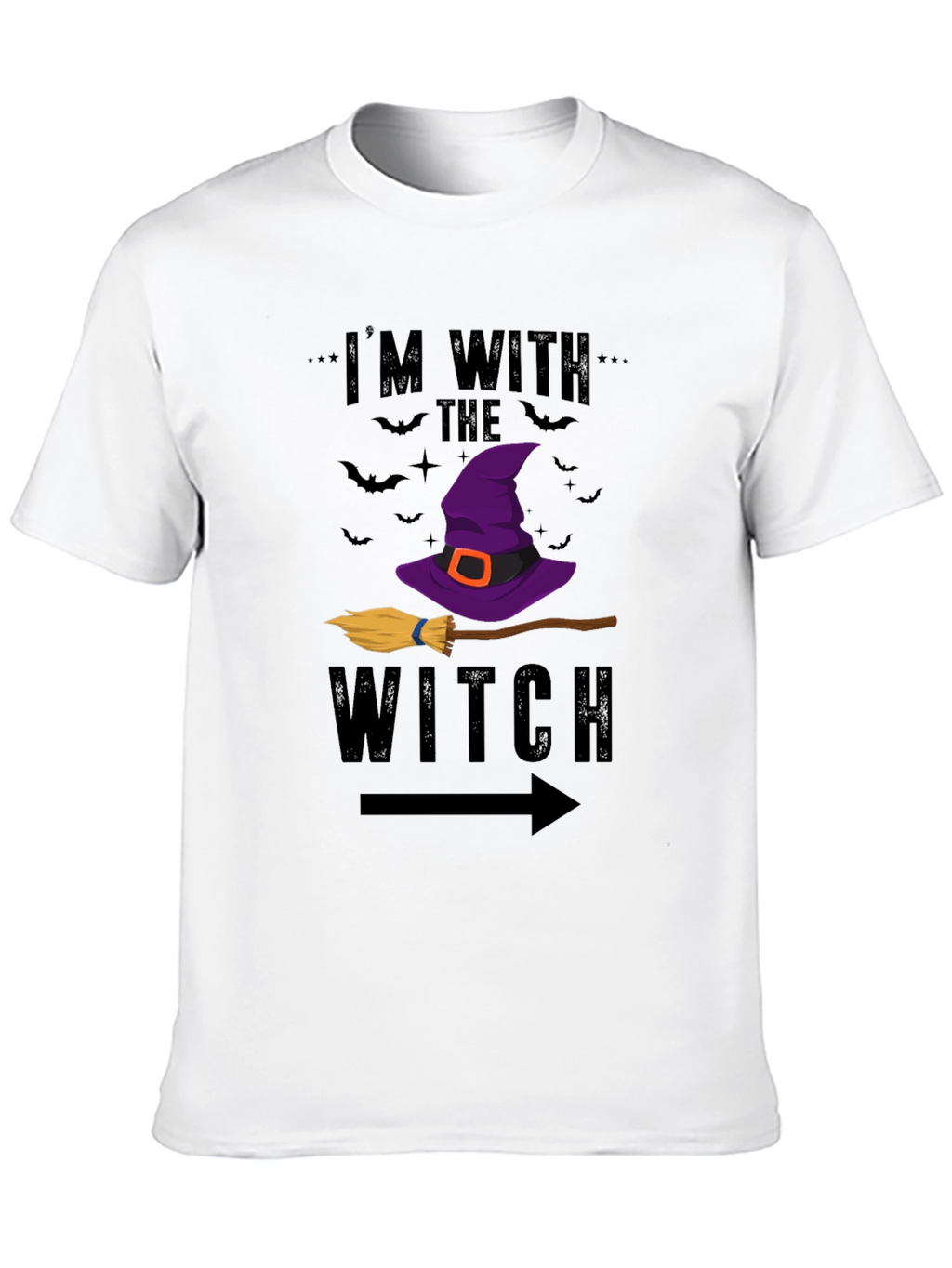 Im With The Witch Halloween T-Shirt