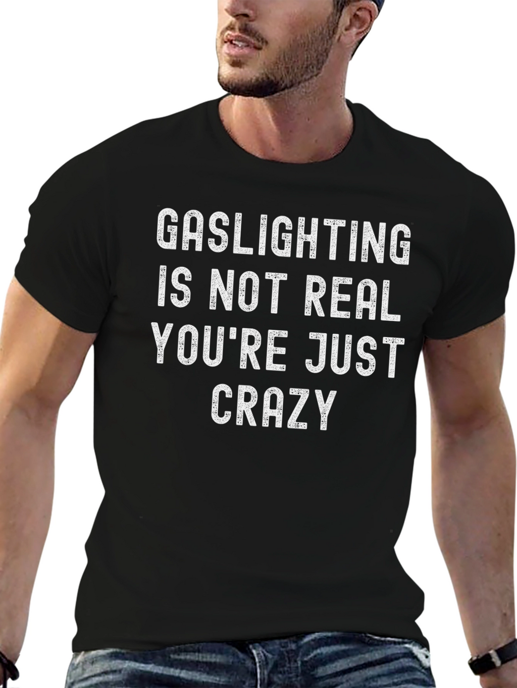 Gaslighting is Not Real Graphic Tee