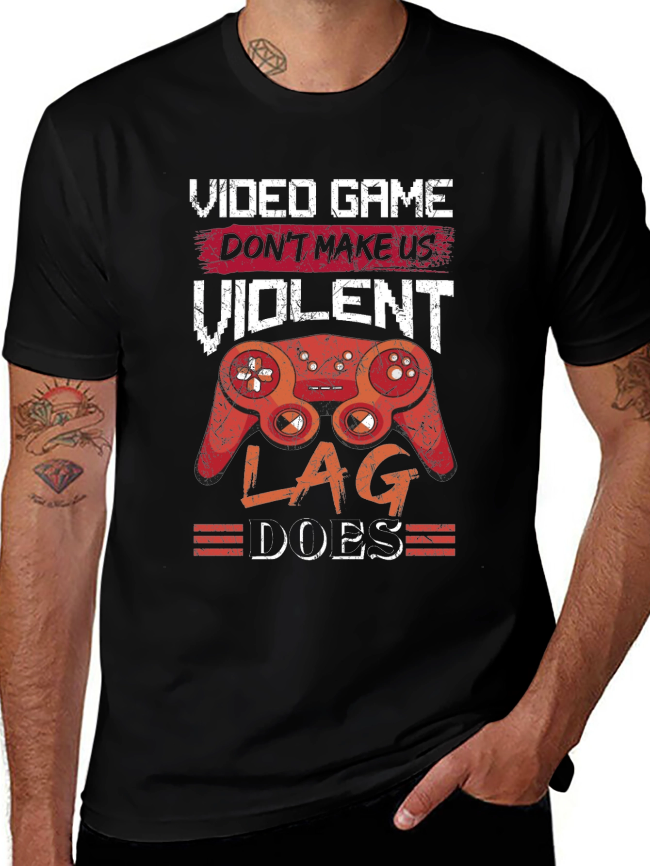 Video Game T-Shirt: Violent Lag Does