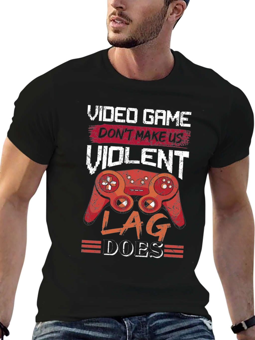 Video Game T-Shirt: Violent Lag Does