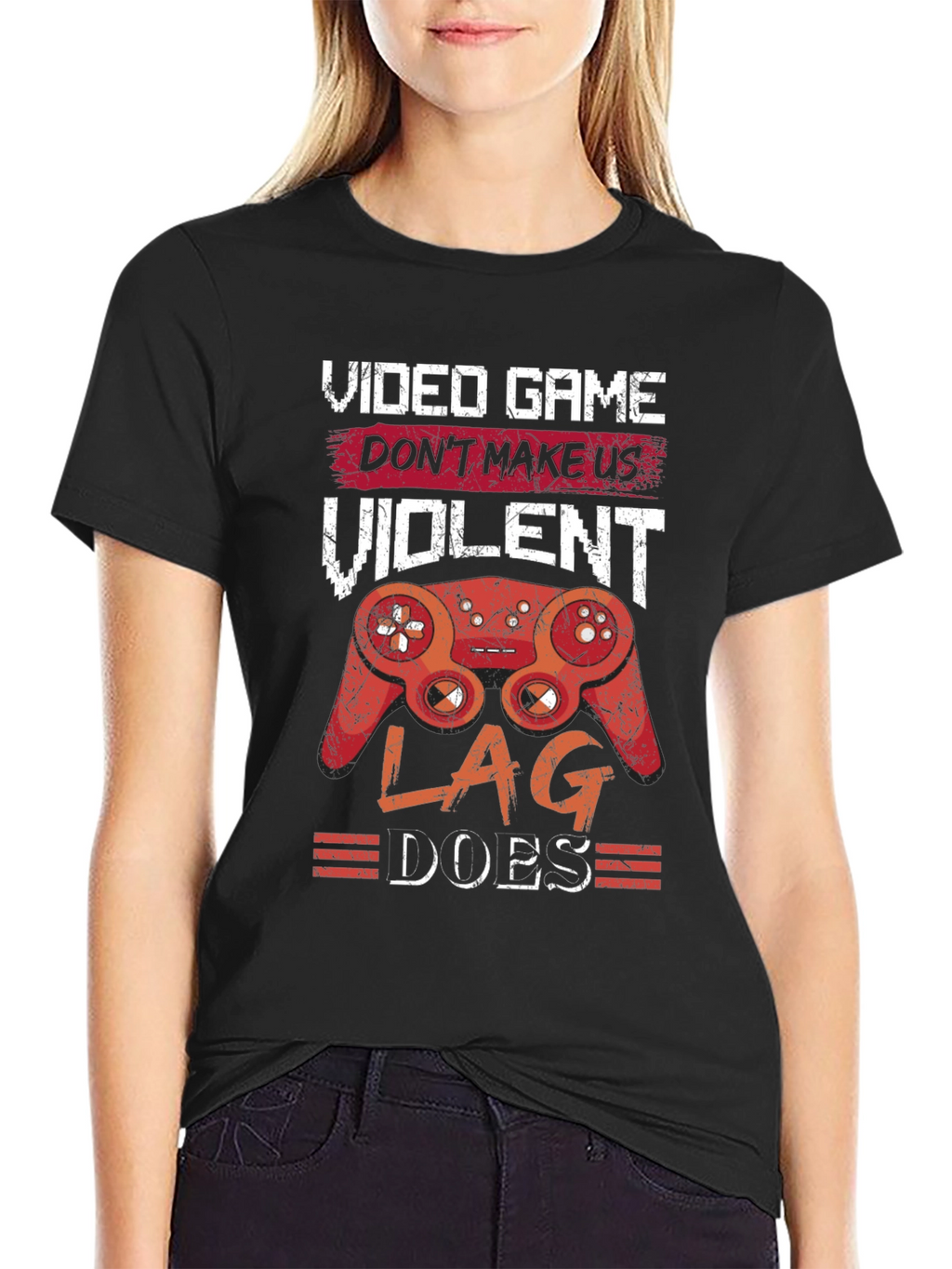 Video Game T-Shirt: Violent Lag Does