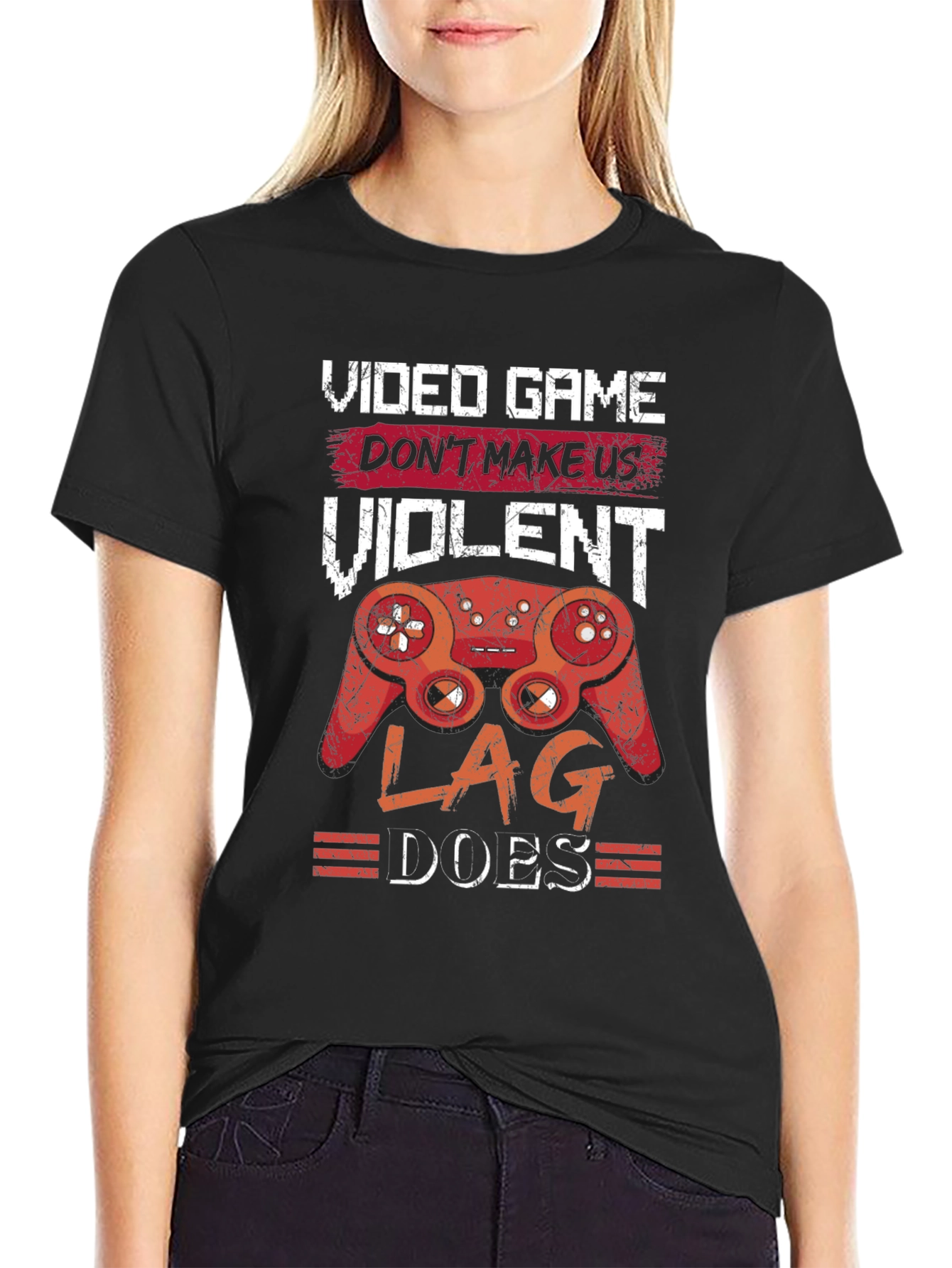 Video Game T-Shirt: Violent Lag Does