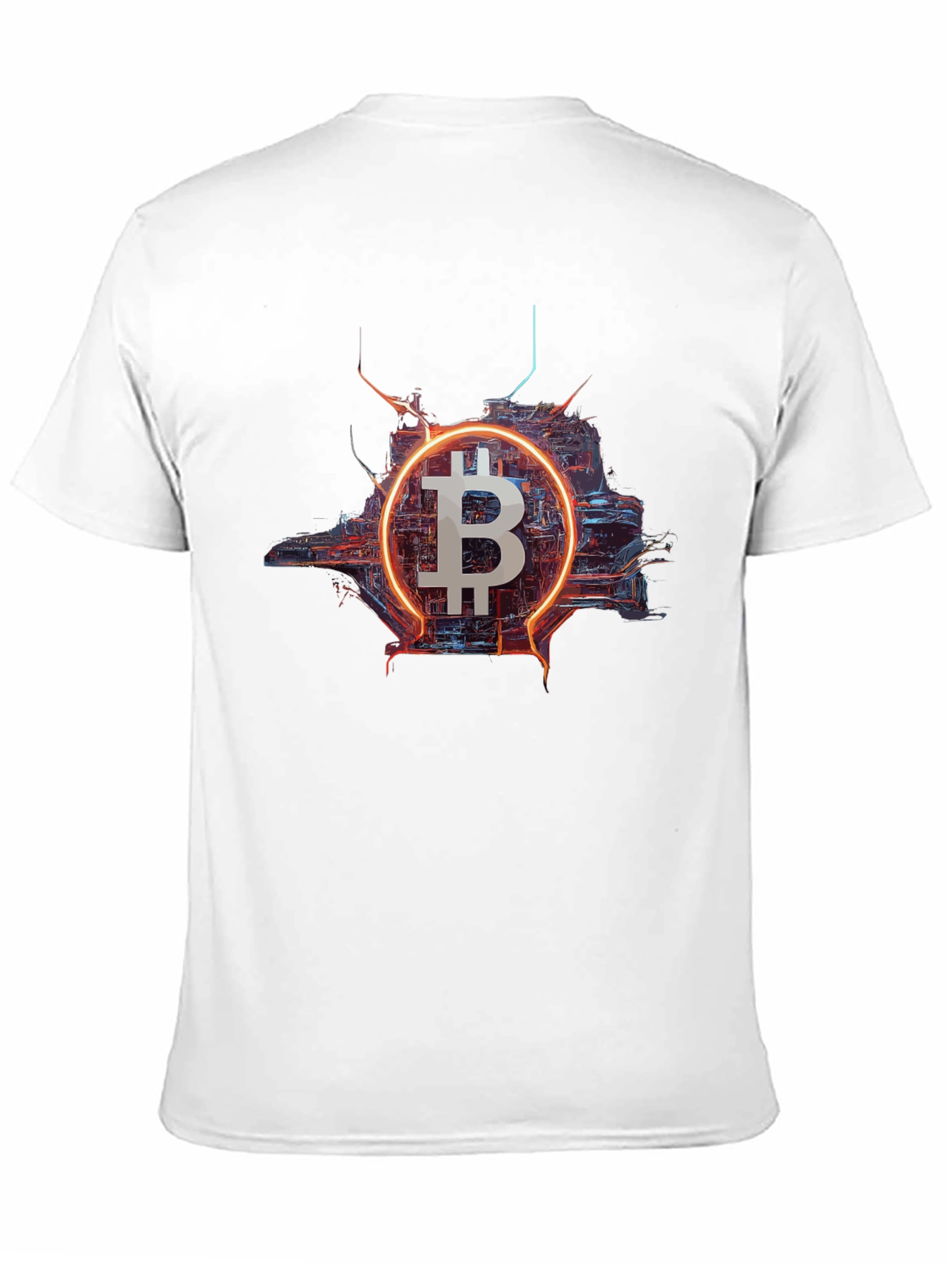 Bitcoin Sci-Fi T-Shirt - Crypto Currency Tee