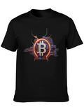 Bitcoin Sci-Fi T-Shirt - Crypto Currency Tee