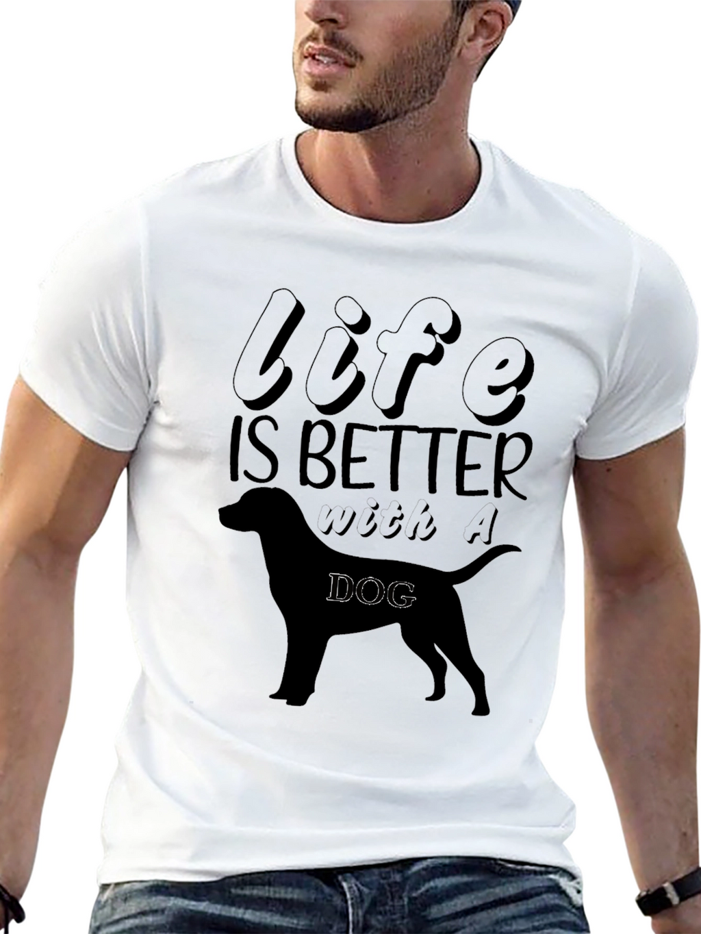 Life is Better With a Dog T-Shirt