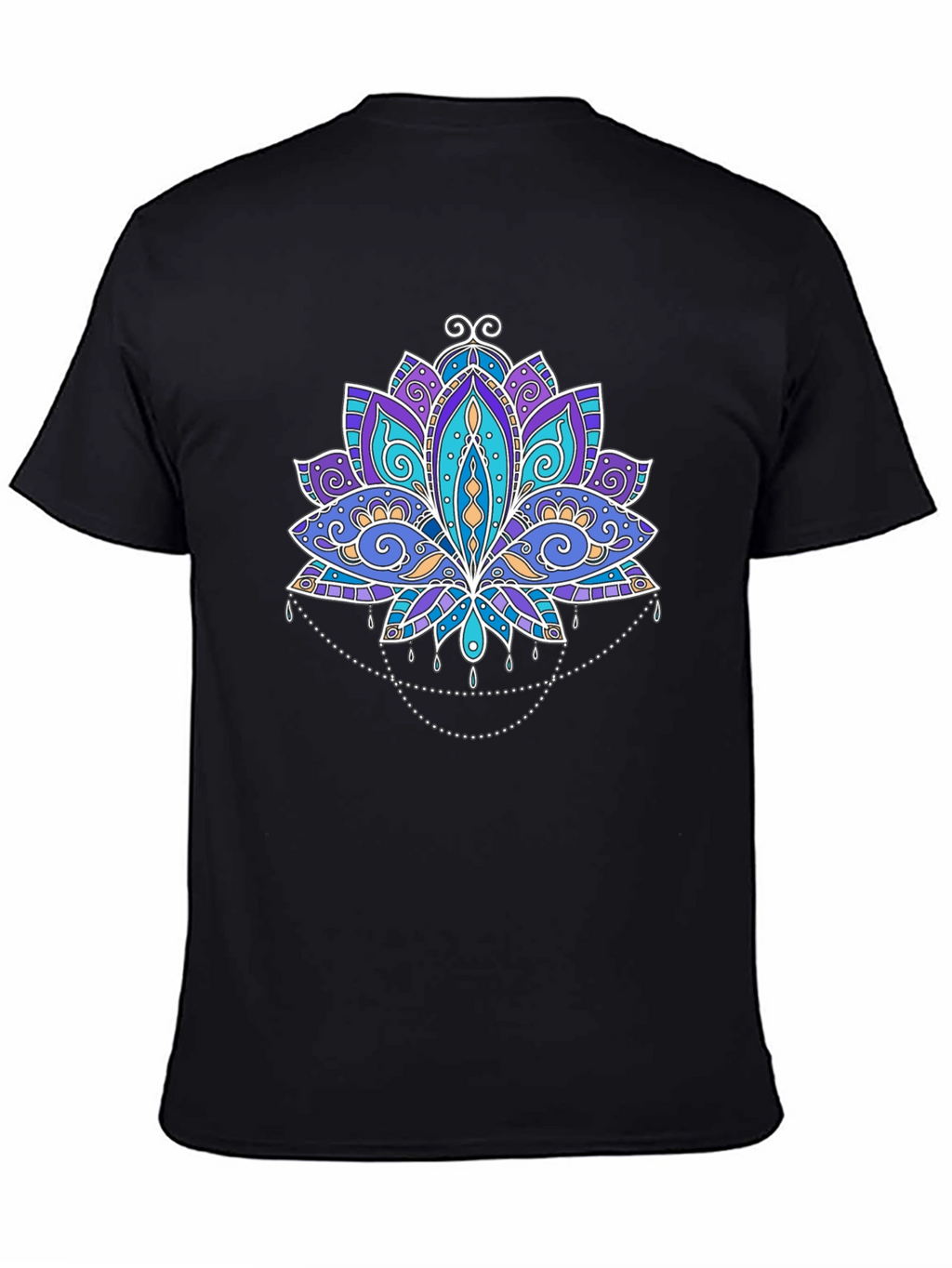 Lotus Flower Graphic T-Shirt