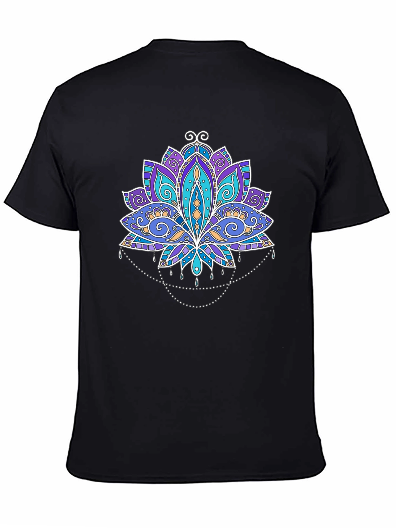 Lotus Flower Graphic T-Shirt