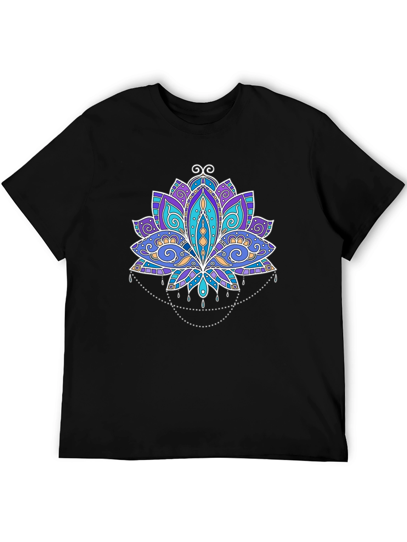 Lotus Flower Graphic T-Shirt