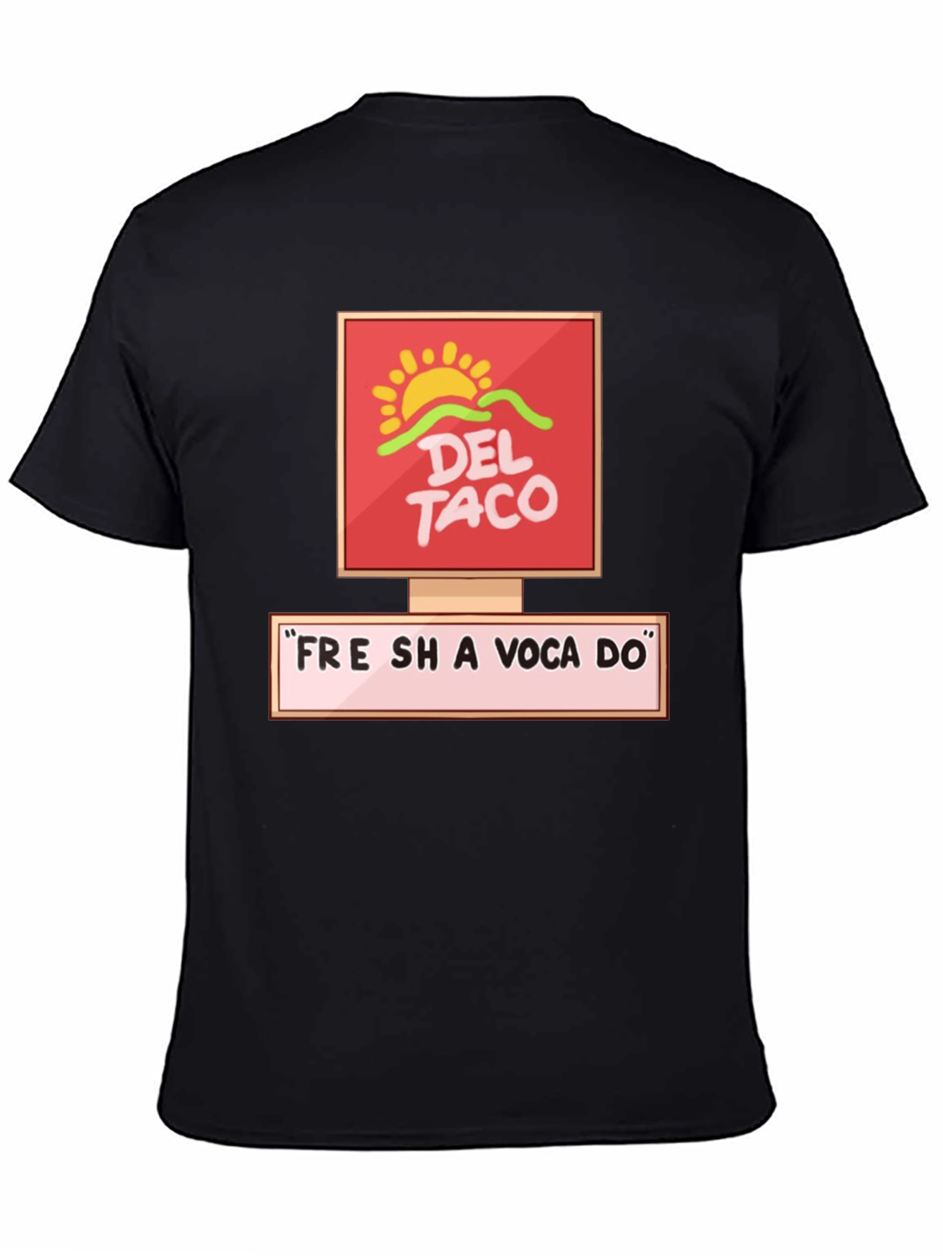 Del Taco Fresh Avocado Graphic Tee