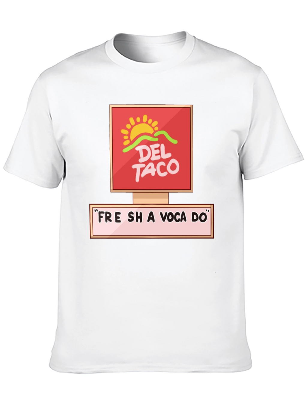 Del Taco Fresh Avocado Graphic Tee