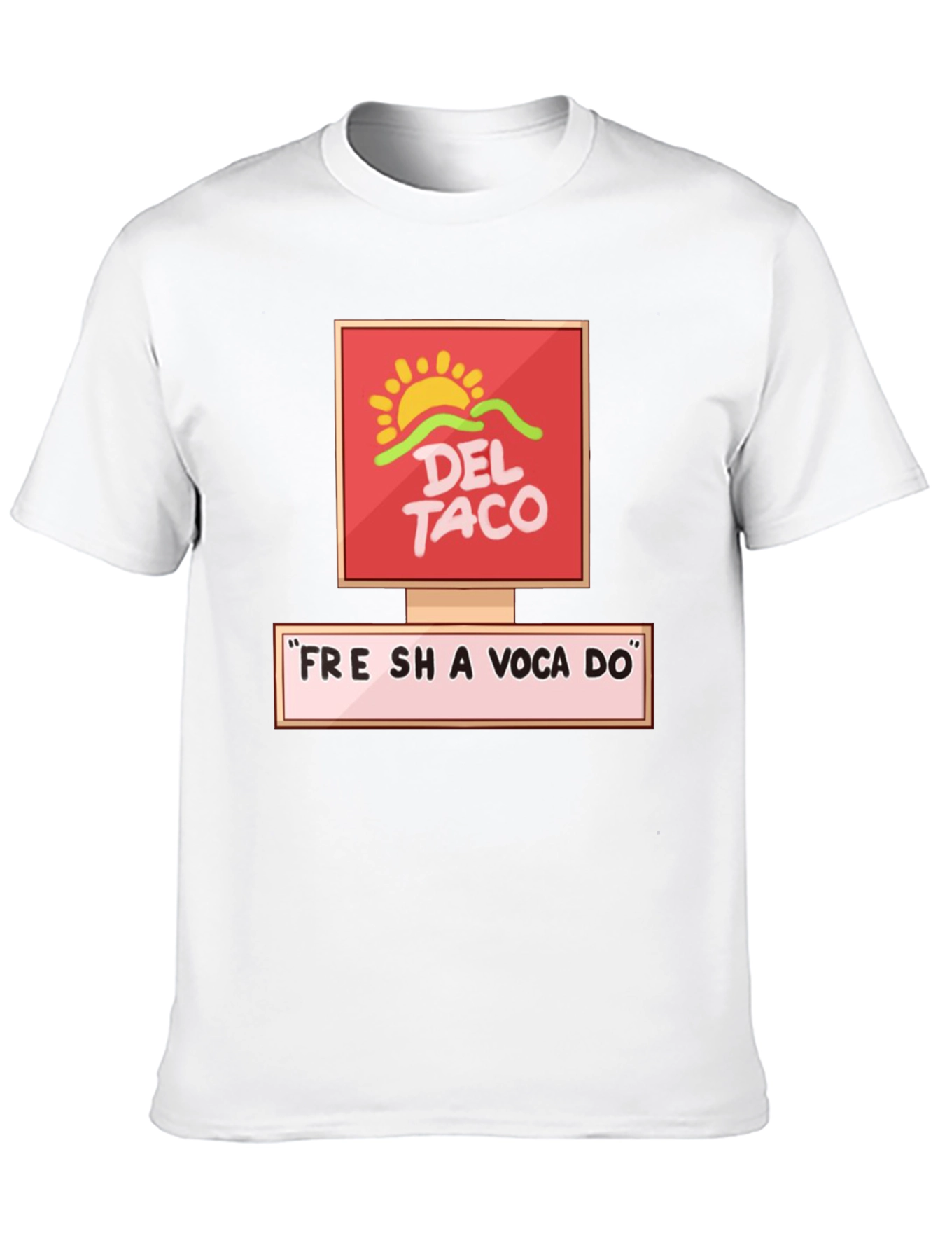 Del Taco Fresh Avocado Graphic Tee