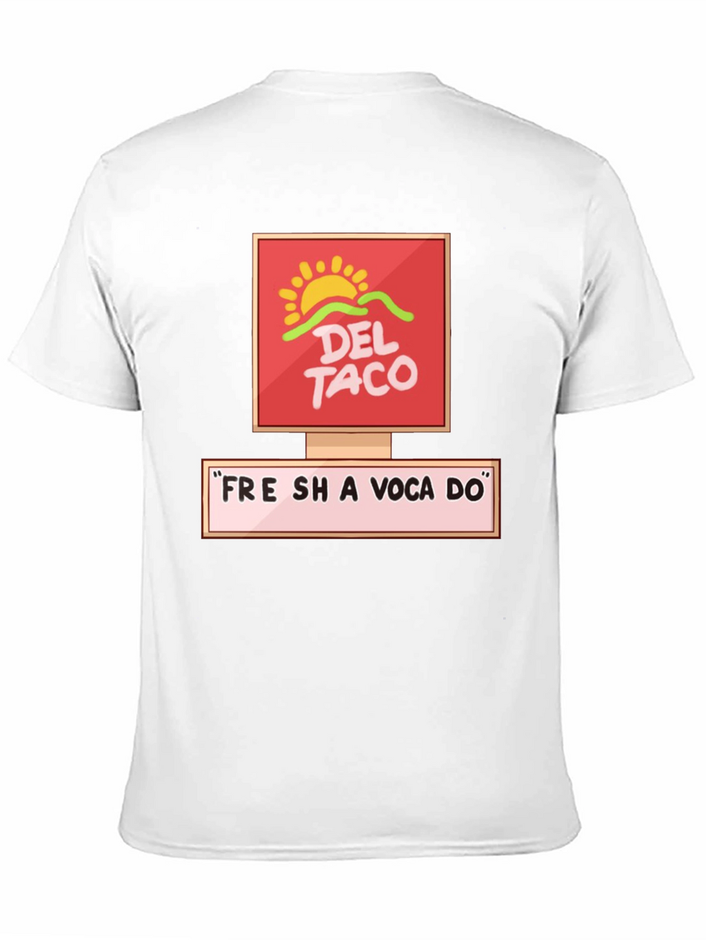 Del Taco Fresh Avocado Graphic Tee