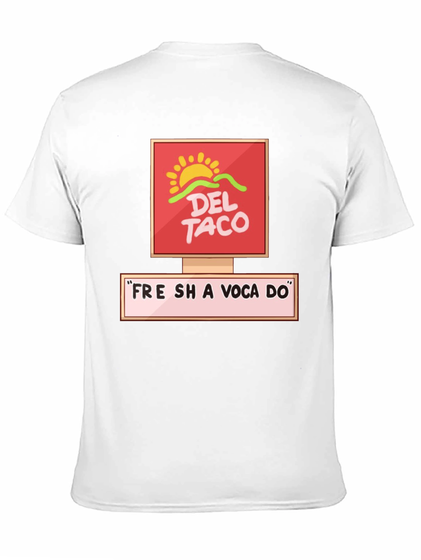 Del Taco Fresh Avocado Graphic Tee