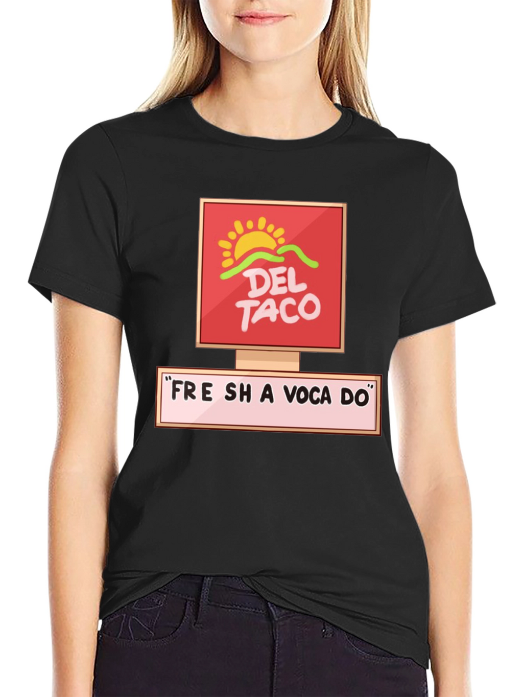 Del Taco Fresh Avocado Graphic Tee