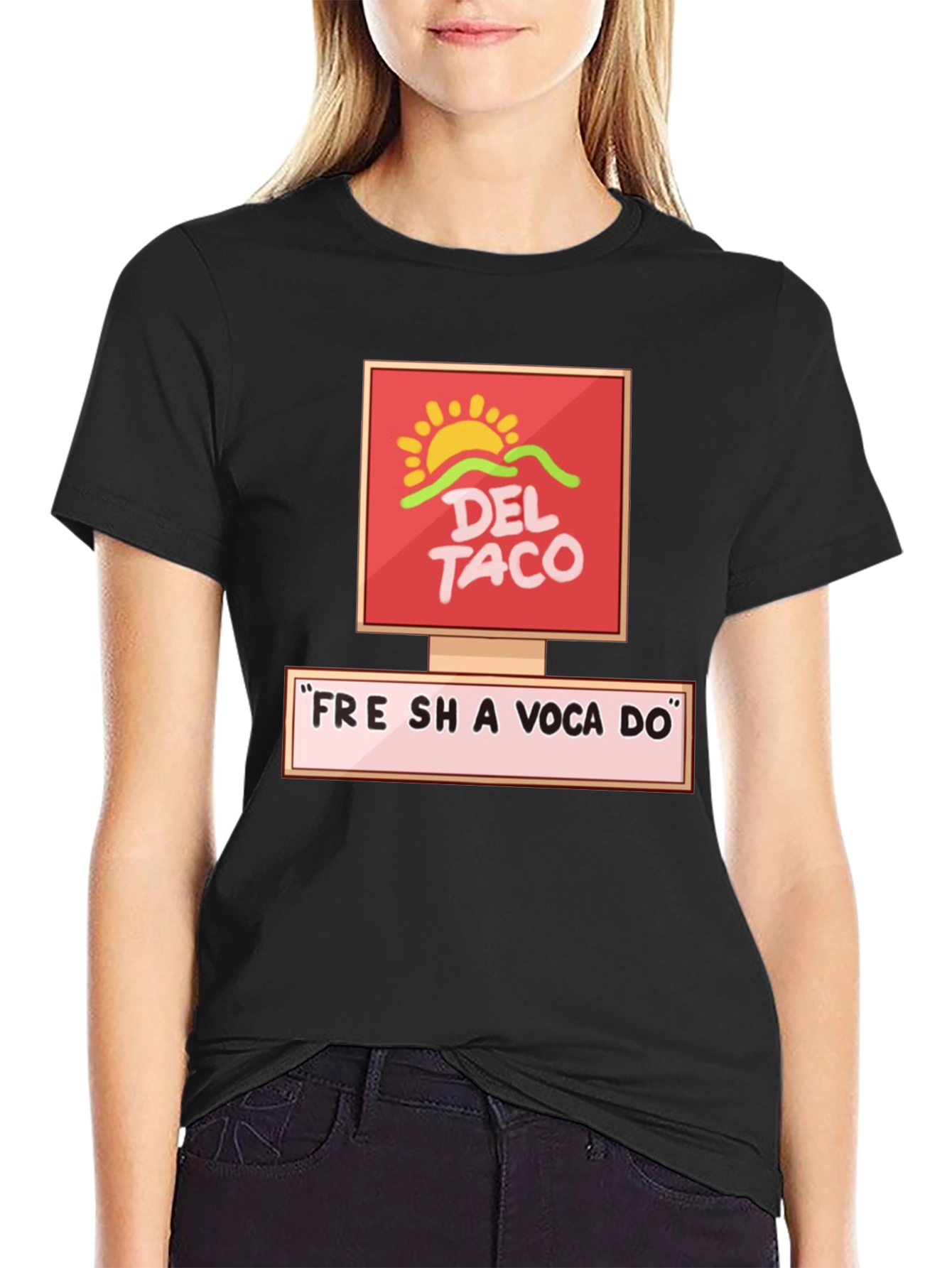 Del Taco Fresh Avocado Graphic Tee
