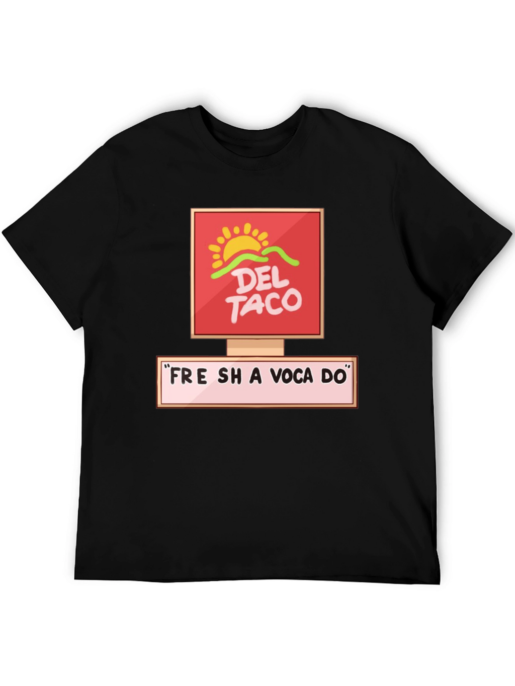 Del Taco Fresh Avocado Graphic Tee