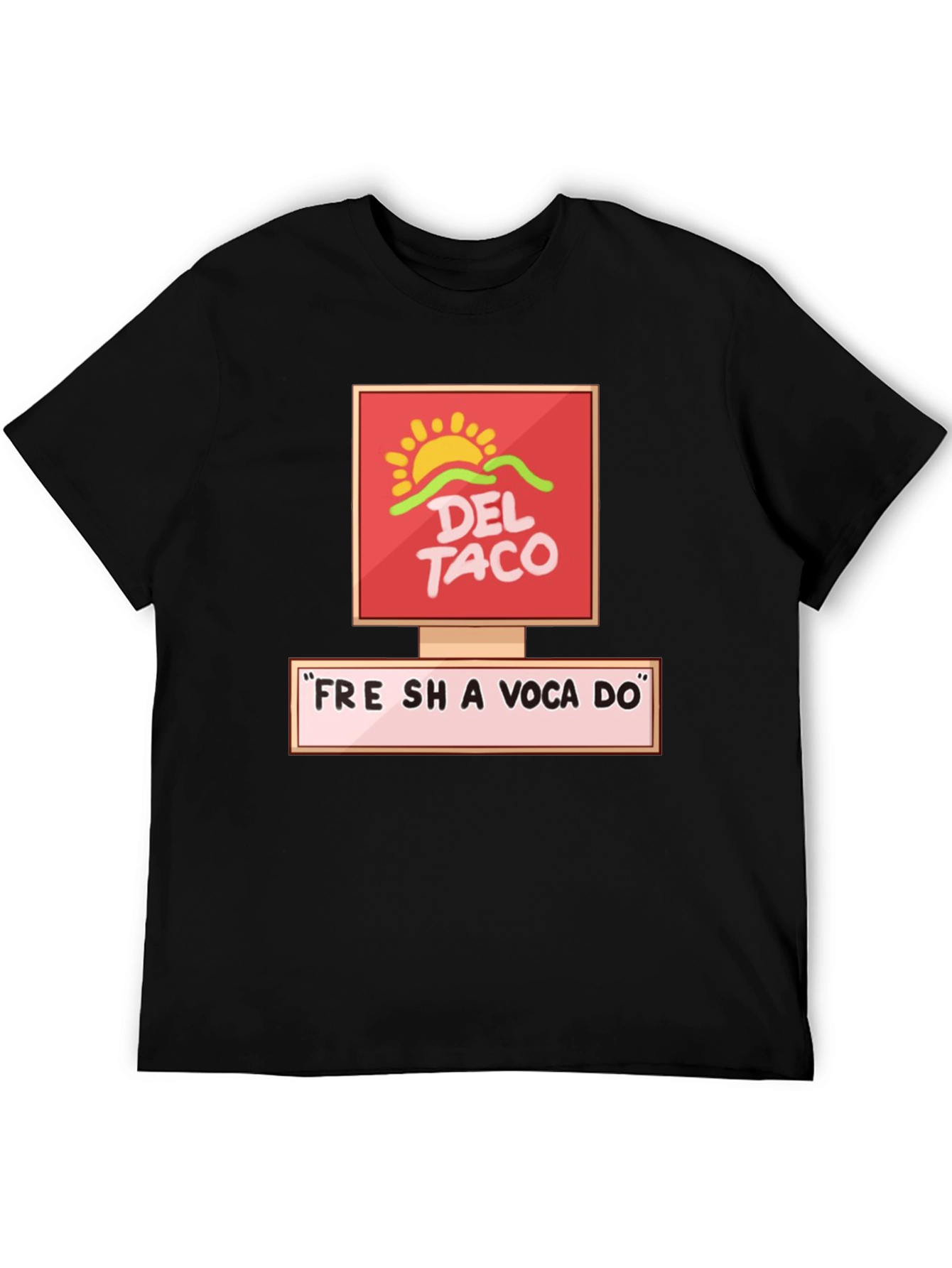 Del Taco Fresh Avocado Graphic Tee