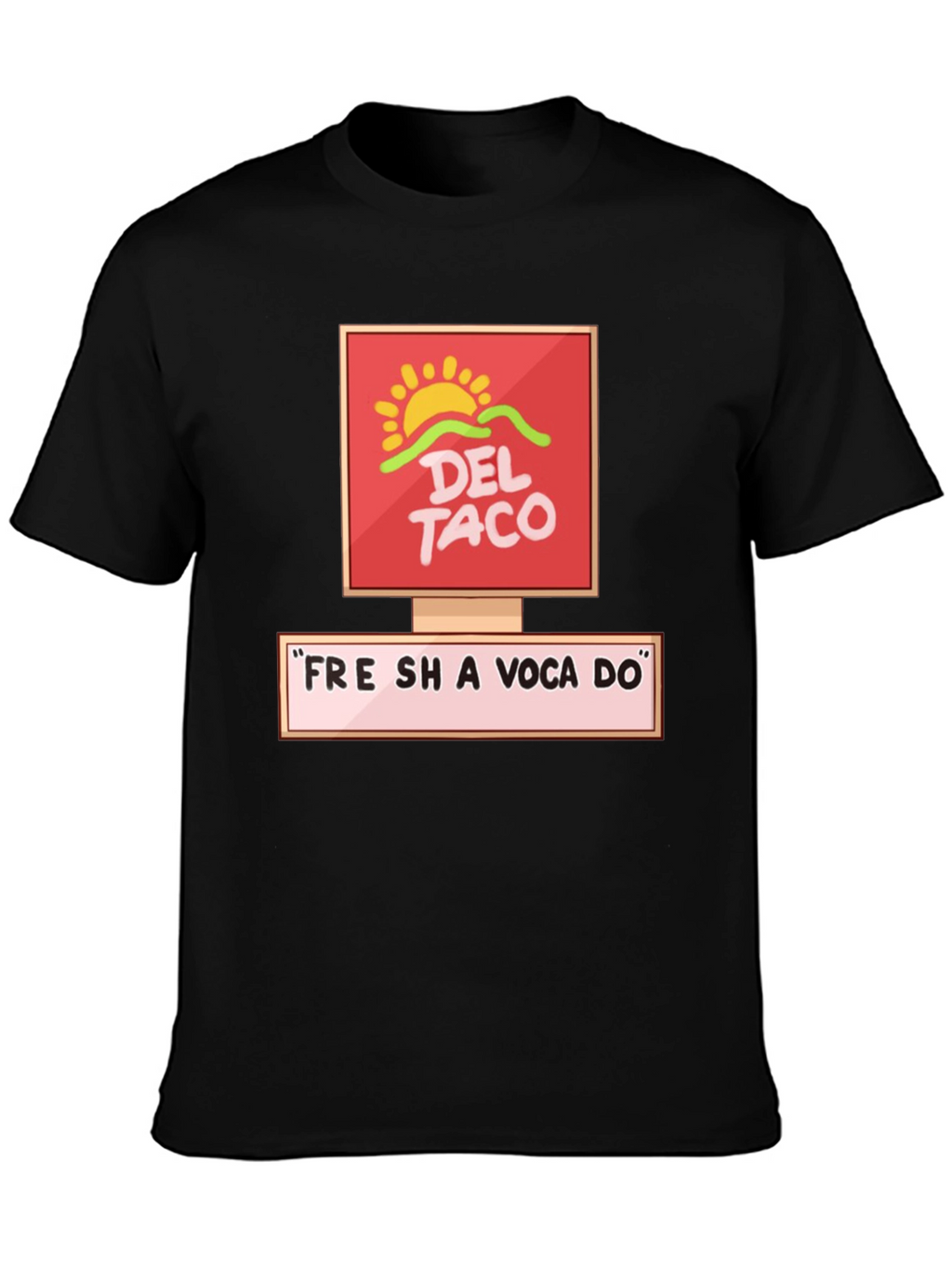 Del Taco Fresh Avocado Graphic Tee