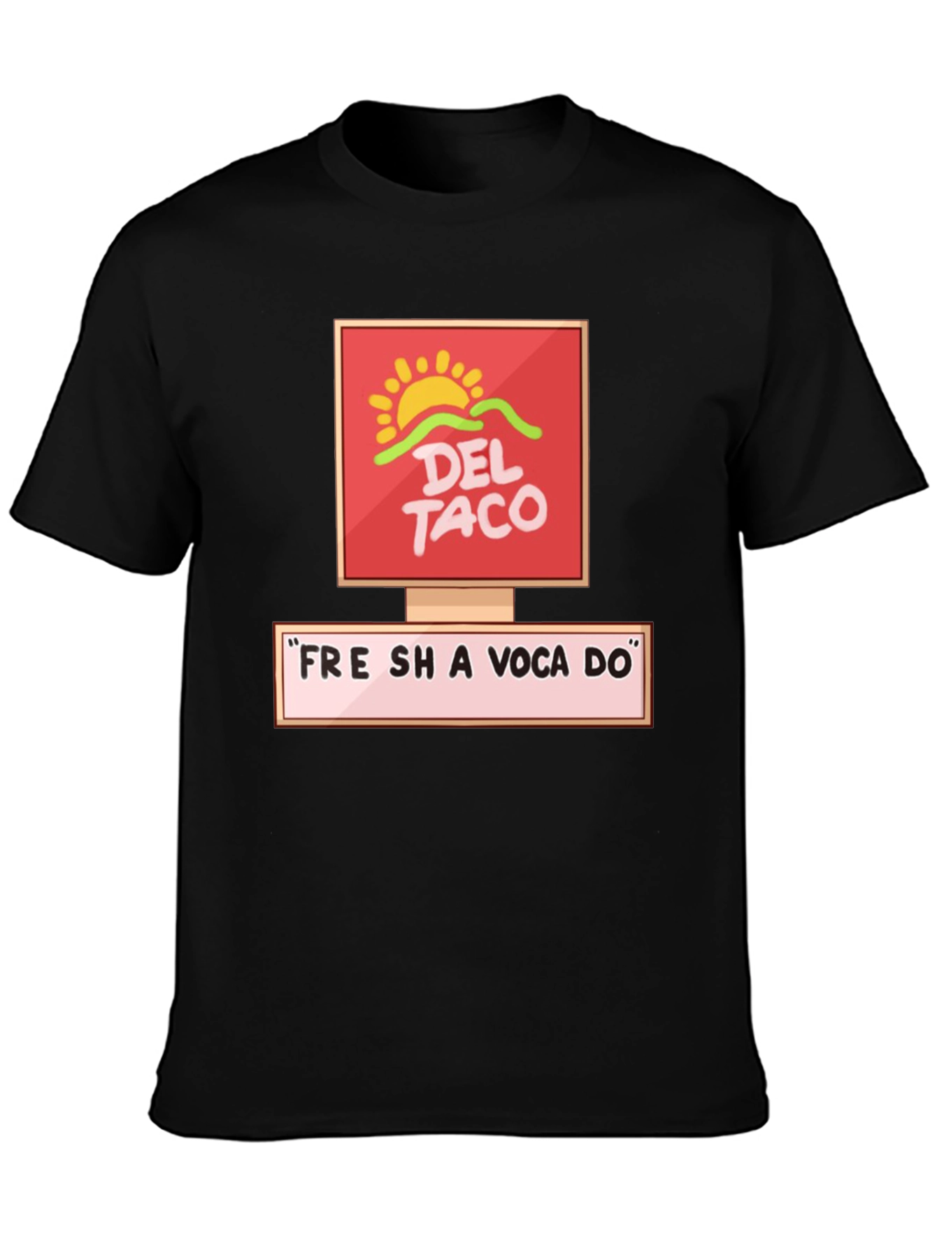 Del Taco Fresh Avocado Graphic Tee