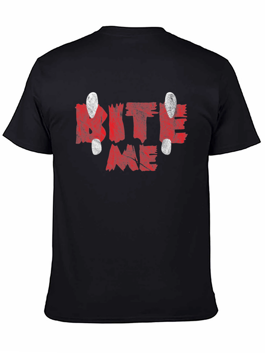 Bite Me Graphic Tee - Edgy Slogan Shirt