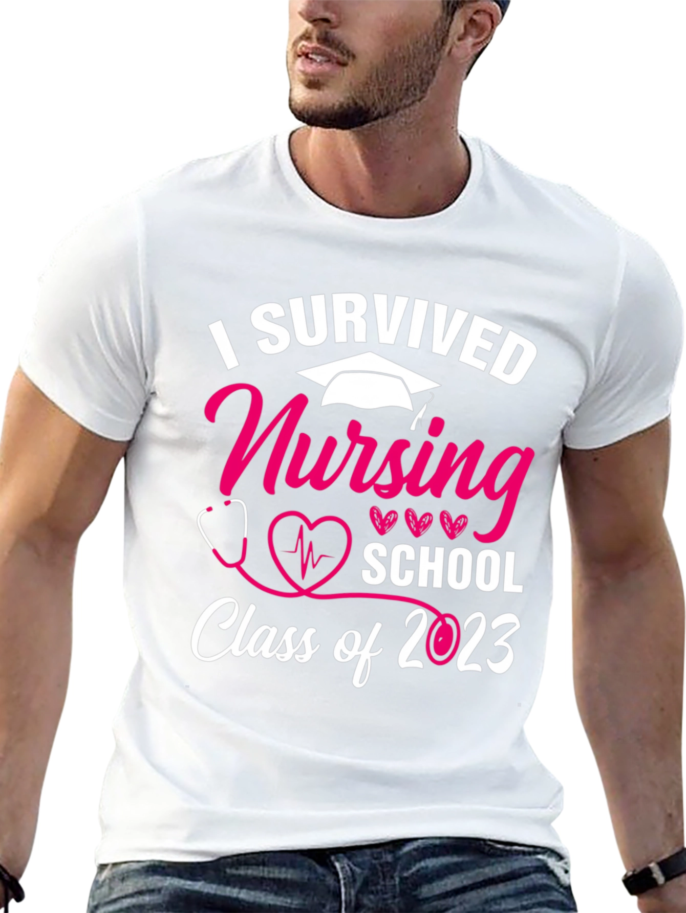 I Survived Nursing School 2023 T-Shirt