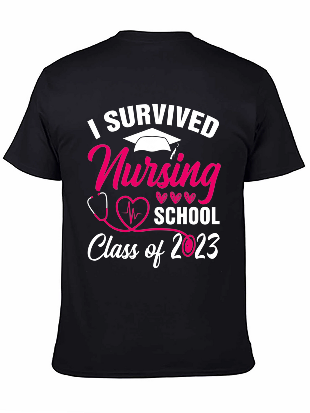I Survived Nursing School 2023 T-Shirt