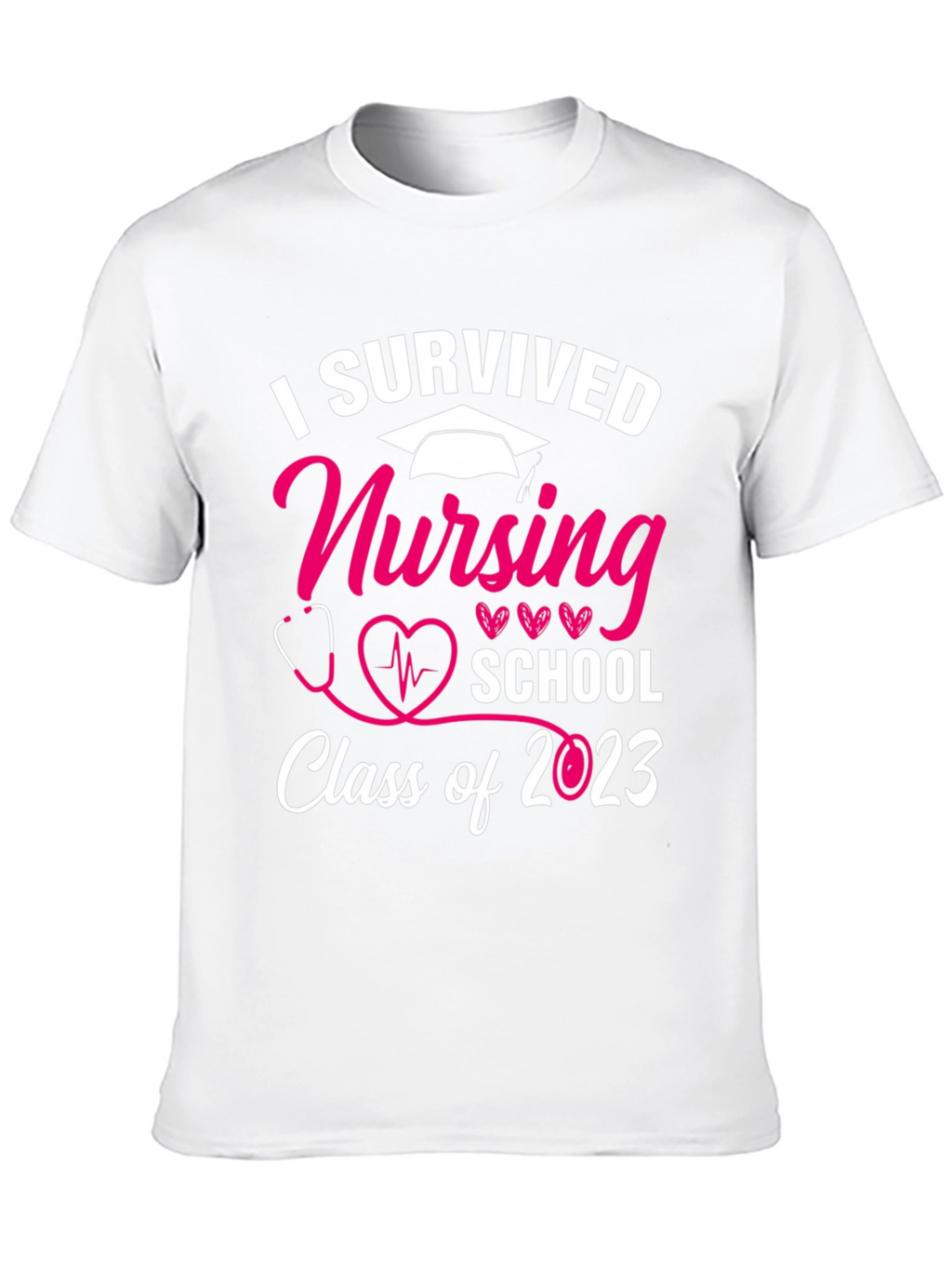 I Survived Nursing School 2023 T-Shirt