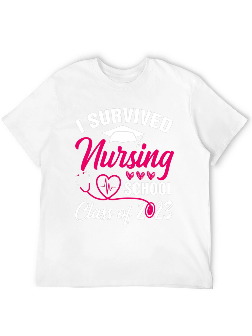 I Survived Nursing School 2023 T-Shirt