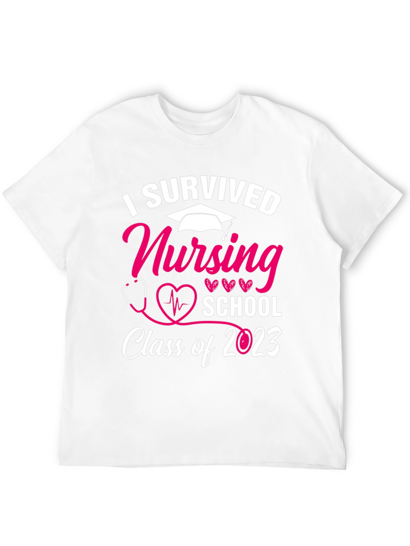 I Survived Nursing School 2023 T-Shirt
