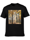 Autumn Forest Print T-Shirt
