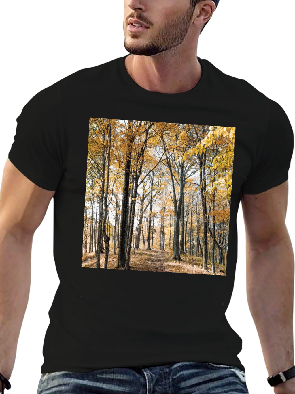Autumn Forest Print T-Shirt