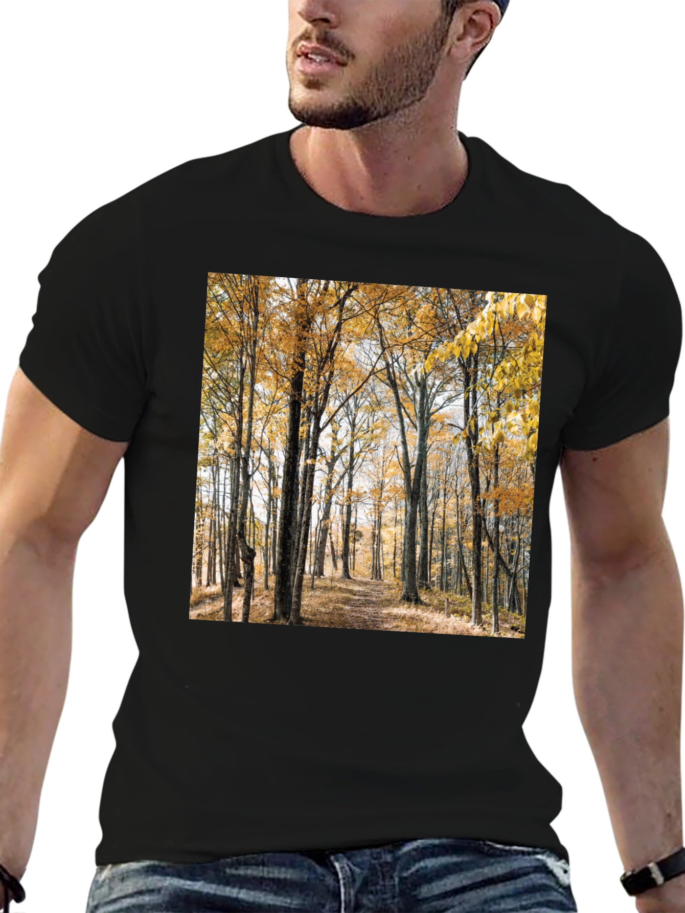 Autumn Forest Print T-Shirt