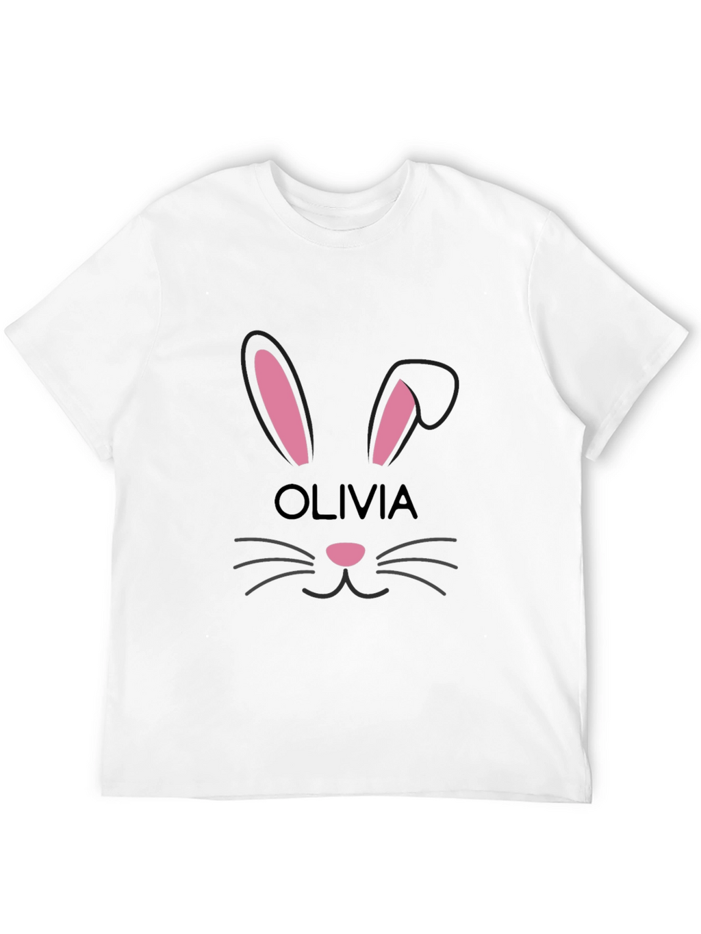 Bunny Face Personalized T-Shirt