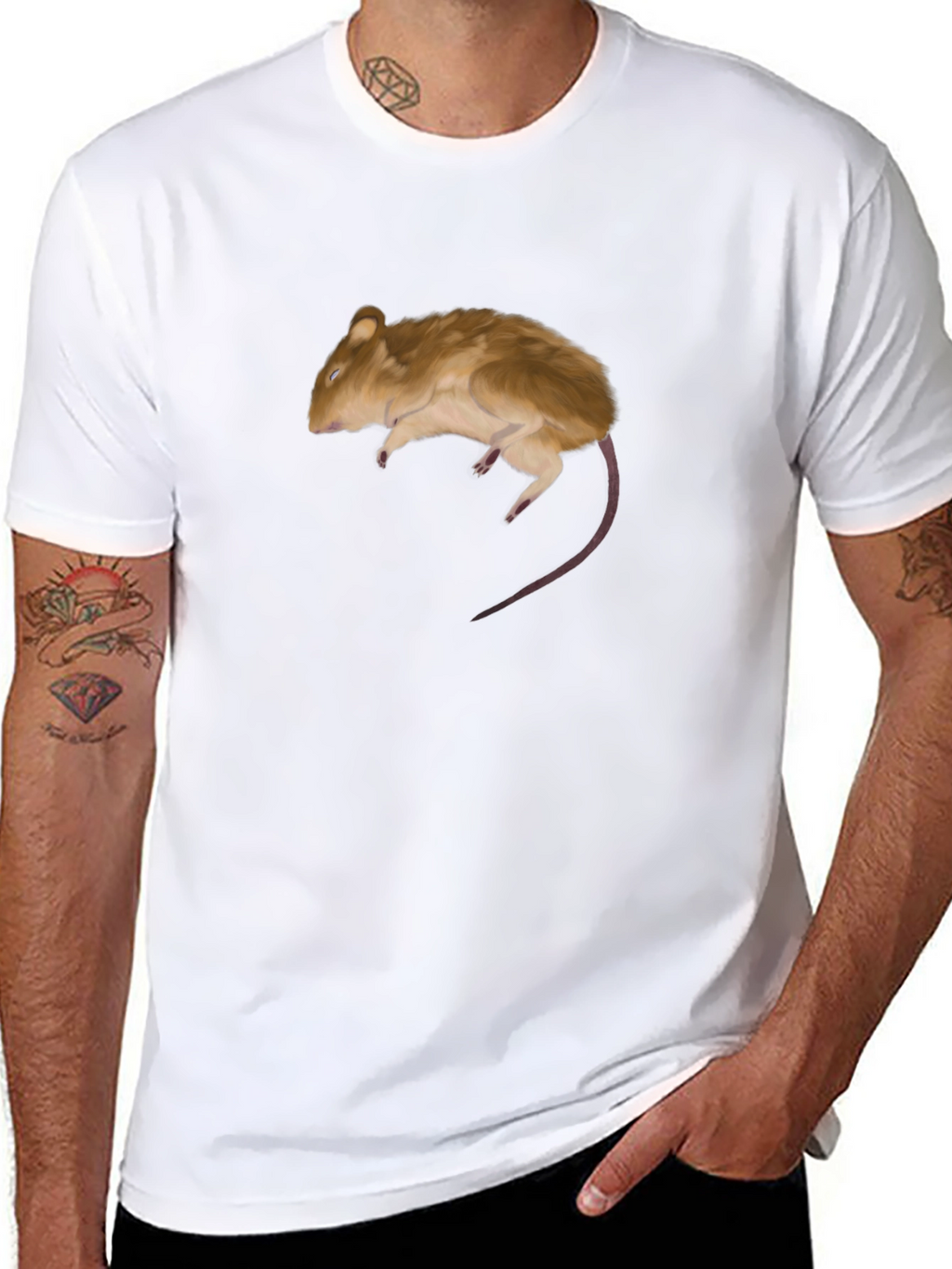 Mouse Graphic Tee - Soft Comfort