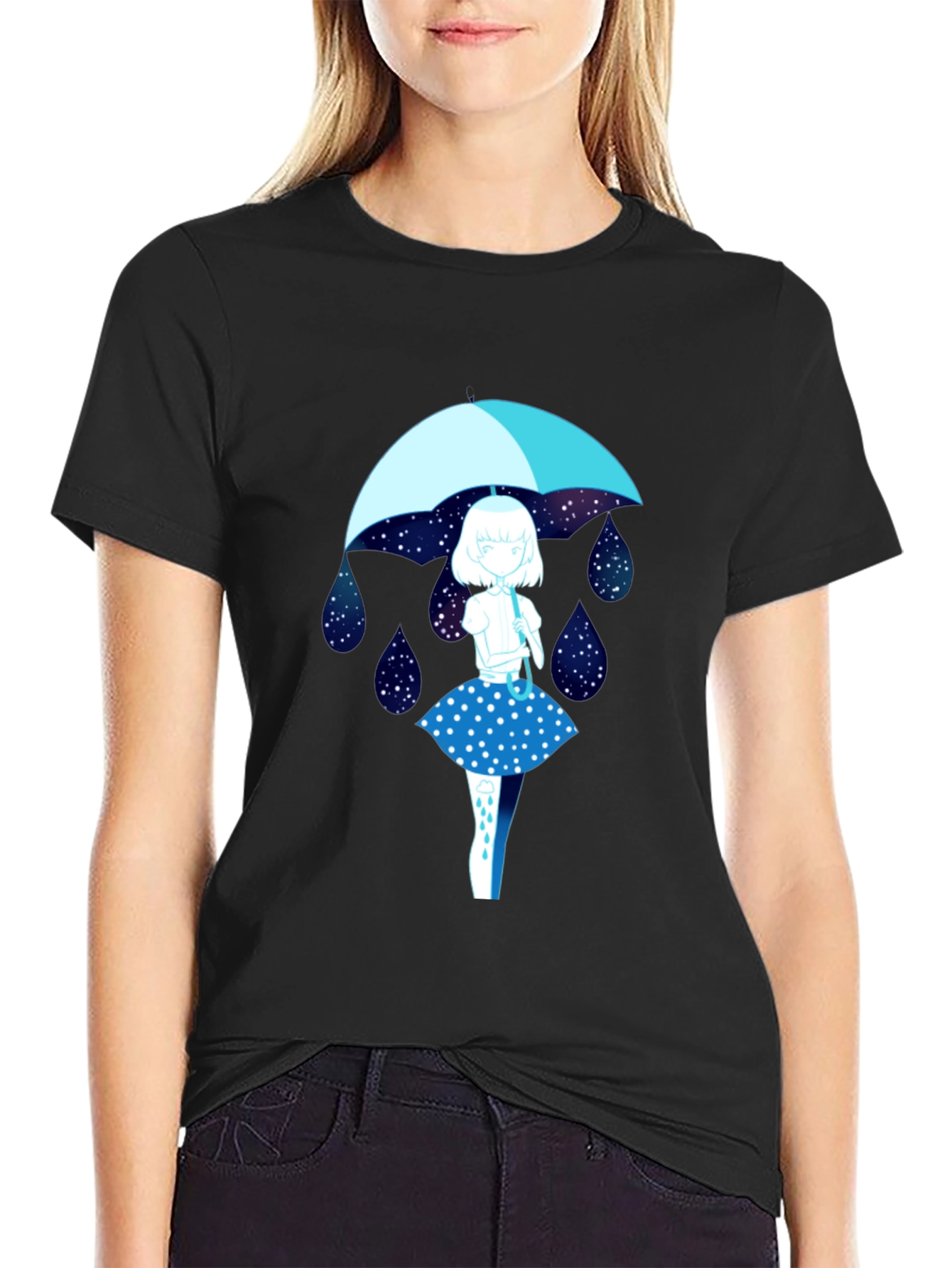 Rainy Night Anime T-Shirt