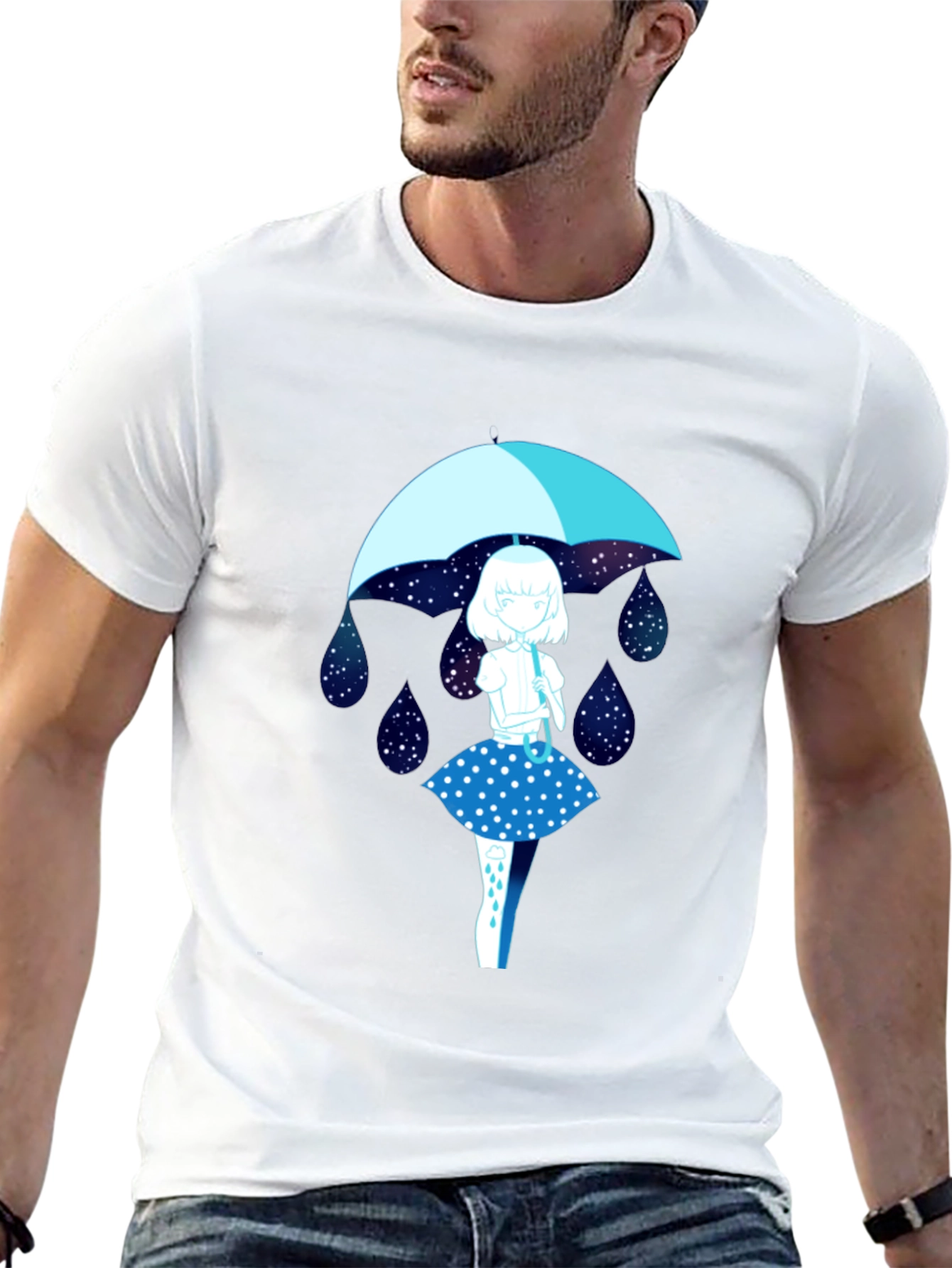 Rainy Night Anime T-Shirt