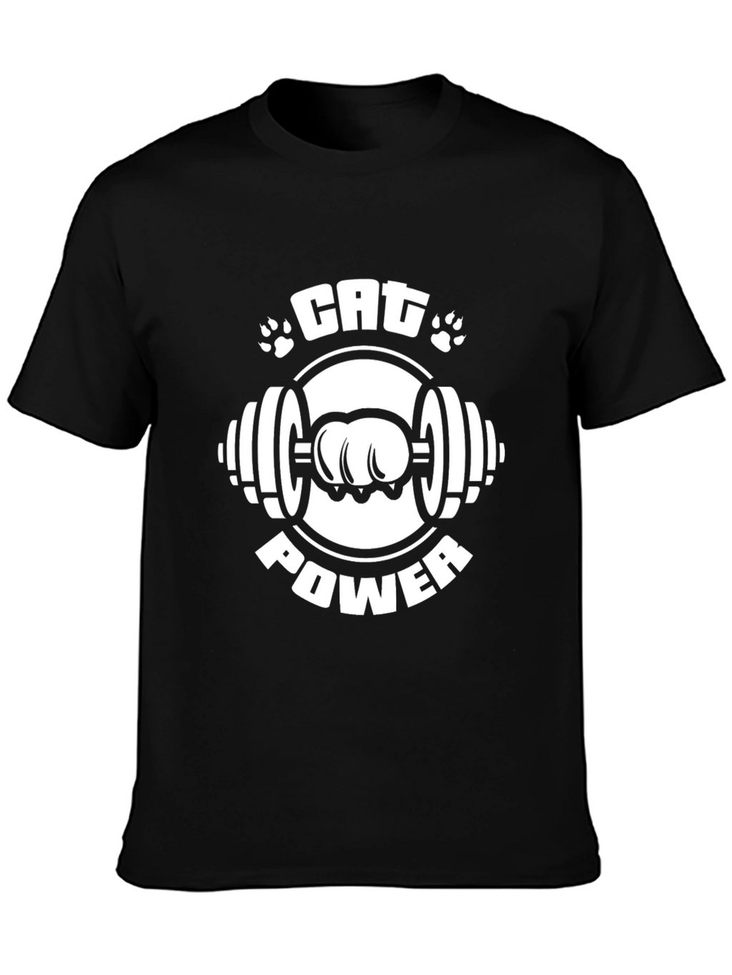 Cat Power T-Shirt - Gym Humor