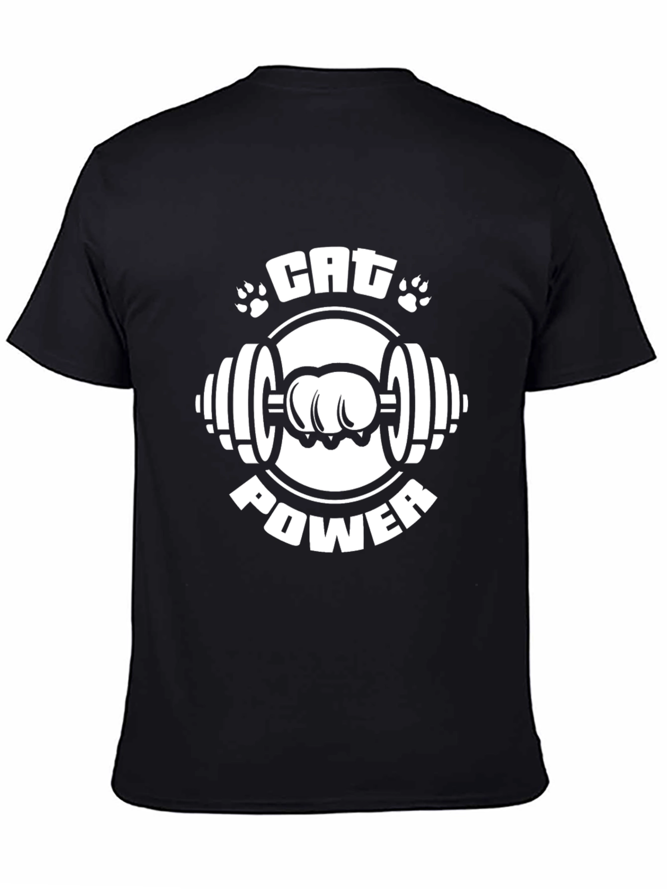 Cat Power T-Shirt - Gym Humor