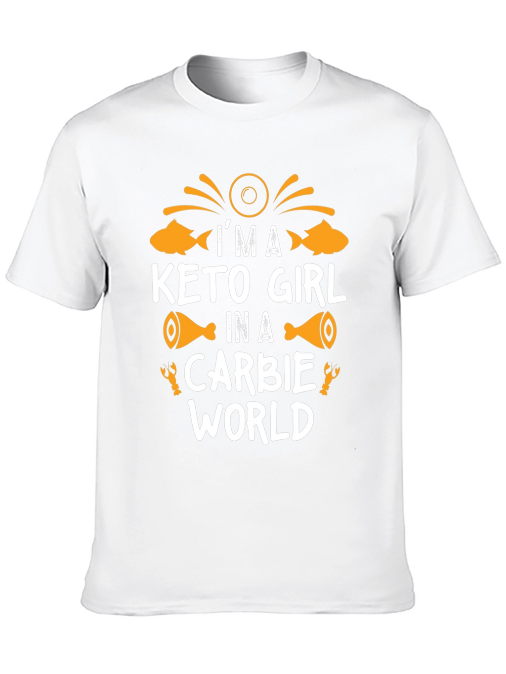 Keto Girl Carbie World Graphic T-Shirt